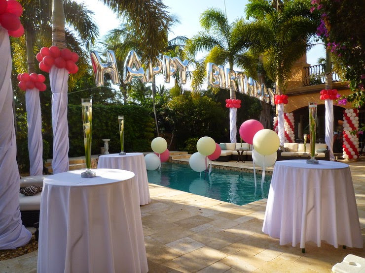 Ideas For Backyard Girls Birthday Pool Party
 DreamARK Events Blog Swimming pool party decoration with