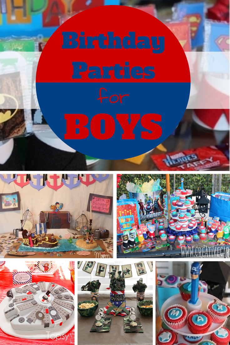 Ideas For Boy Birthday Party
 10 Birthday Party Ideas For Boys – Saving Mamasita