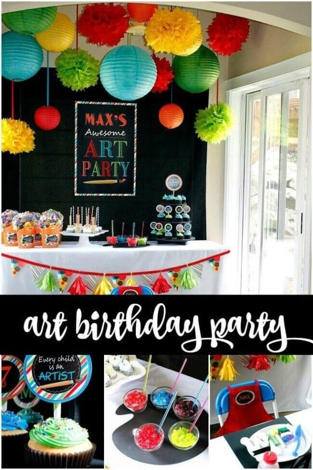 Ideas For Boy Birthday Party
 13 Birthday Party Ideas for Boys Spaceships and Laser Beams
