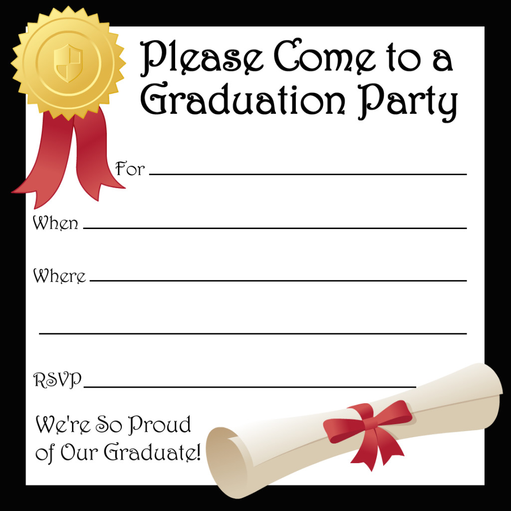 Ideas For Graduation Party Invitations
 15 Graduation Party Invitations – Party Ideas