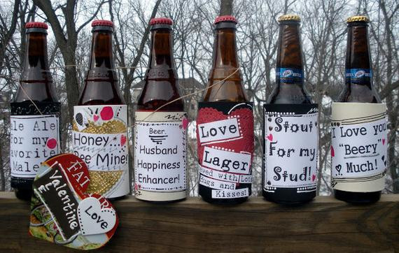 Ideas For Guys Valentines Gift
 Valentine Beer Labels