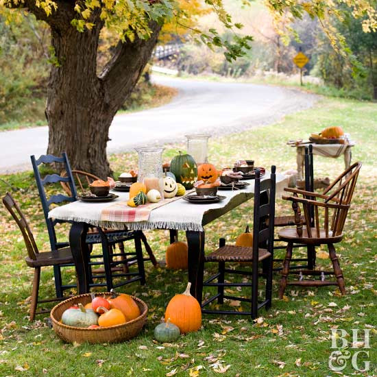 Ideas For Halloween Party In Backyard
 Backyard Party to Celebrate the Harvest Season
