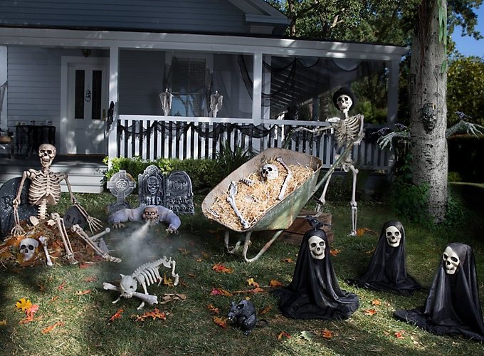 Ideas For Halloween Party In Backyard
 Haunted House Yard Ideas Halloween Party Ideas Holiday
