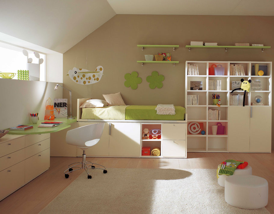 Ideas For Kids Rooms
 29 Bedroom for Kids Inspirations from Berloni DigsDigs