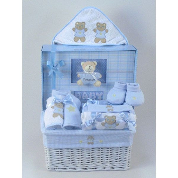Ideas For New Baby Gift
 Forever Baby Book Gift Basket Boy