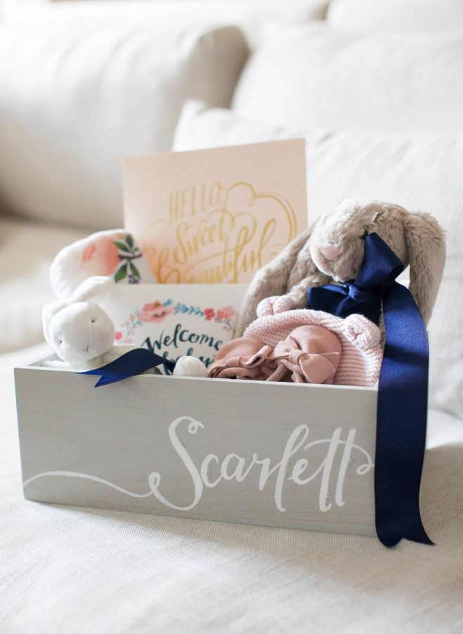 Ideas For New Baby Gift
 Wel e Baby Gift Box