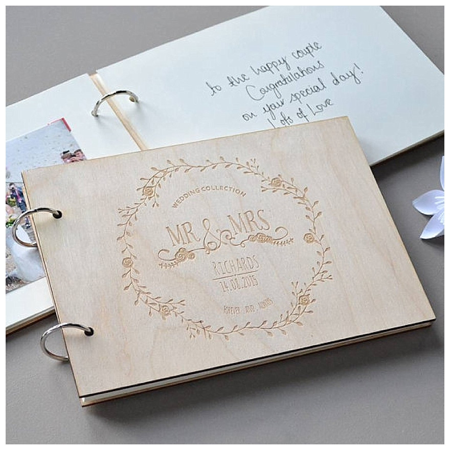 Ideas For Wedding Guest Books
 Seven Favourite Wedding Guest Book Ideas