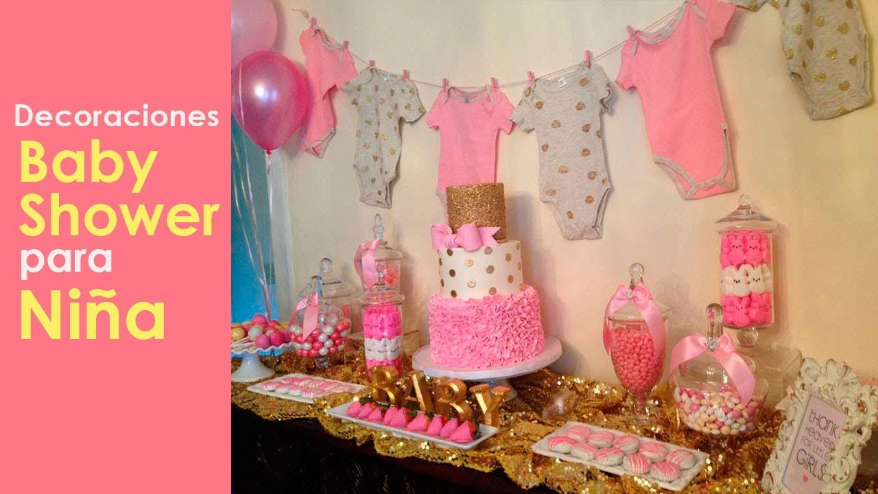 Ideas Para Baby Shower Niña Decoracion
 decoracion baby shower niña