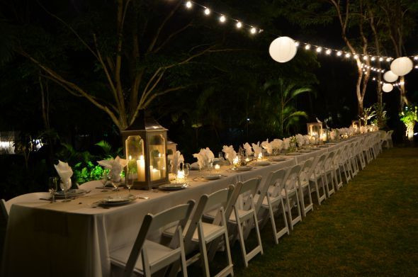 Ideas To Decorate Backyard For Engagement Party
 Our Engagement Party decor at my house – Dorado Beach