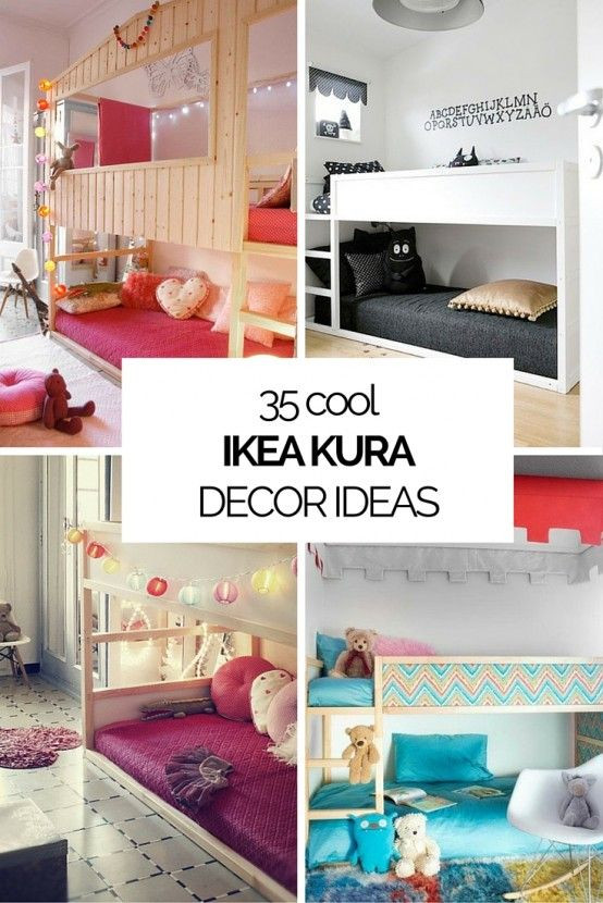 Ikea Kids Room Decor
 45 Cool IKEA Kura Beds Ideas For Your Kids’ Rooms