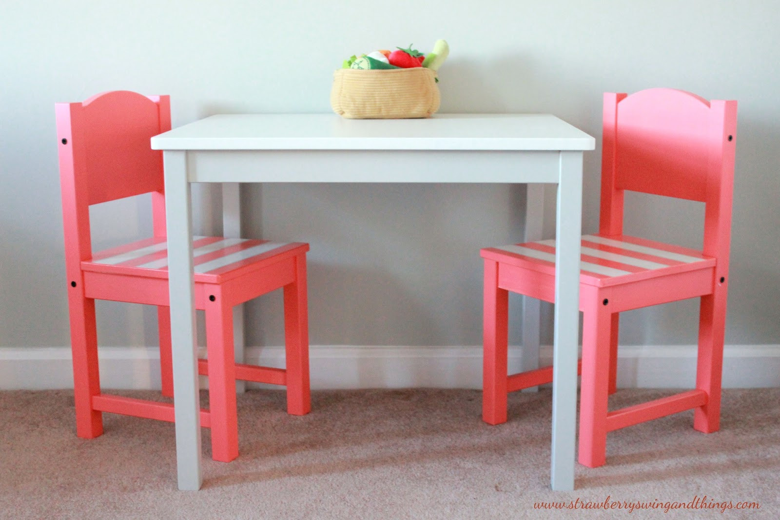 Ikea Kids Table
 Strawberry Swing and other things [Crafty Lady] Children
