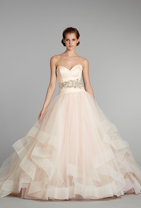 Images Of Wedding Gowns
 My Wedding Dress Pink Wedding Dresses from Spring 2013