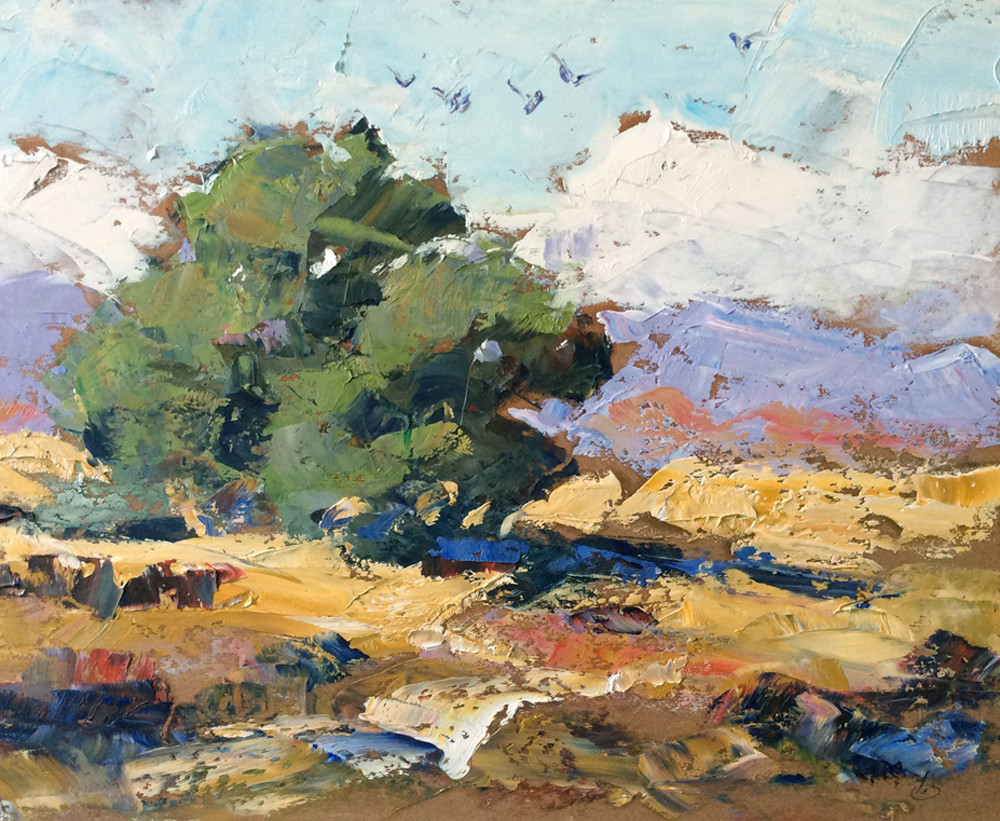 Impressionist Landscape Paintings
 TOM BROWN FINE ART LARGE CALIFORNIA IMPRESSIONIST