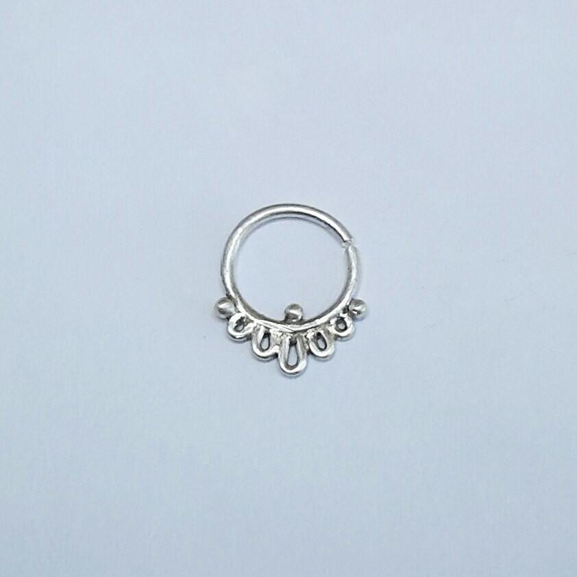 Indian Body Jewelry
 Small septum ring Indian body jewelry cute septum