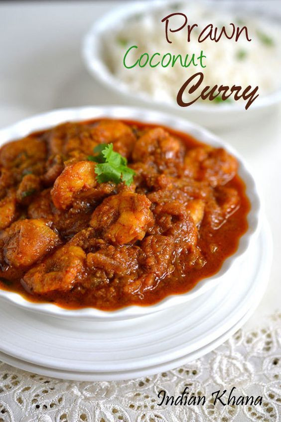 Indian Prawn Recipes
 Indian Khana Prawn Coconut Curry Prawns Recipes