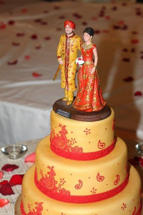 Indian Wedding Cake Toppers
 Indian wedding cake toppers