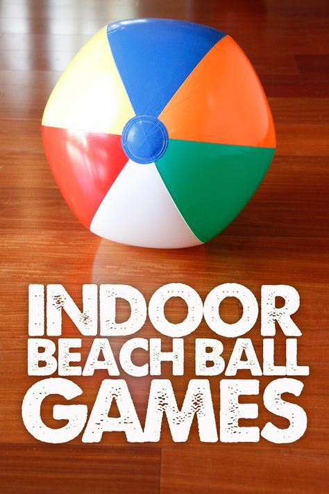 Indoor Beach Party Ideas
 Indoor Beach Ball Games