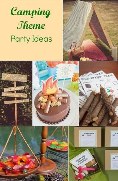 Indoor Summer Theme Party Ideas
 Cool ideas J s camping birthday party