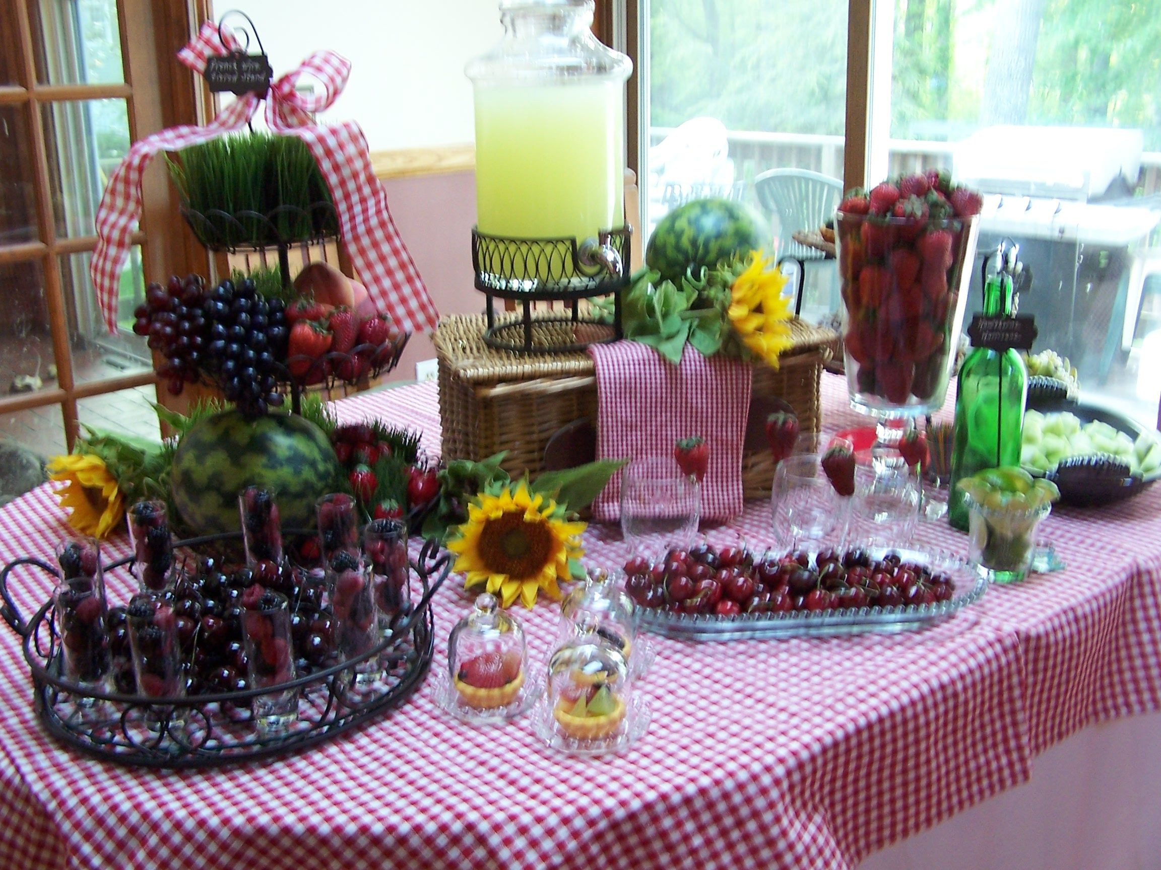 Indoor Summer Theme Party Ideas
 indoor picnic theme Picnic theme