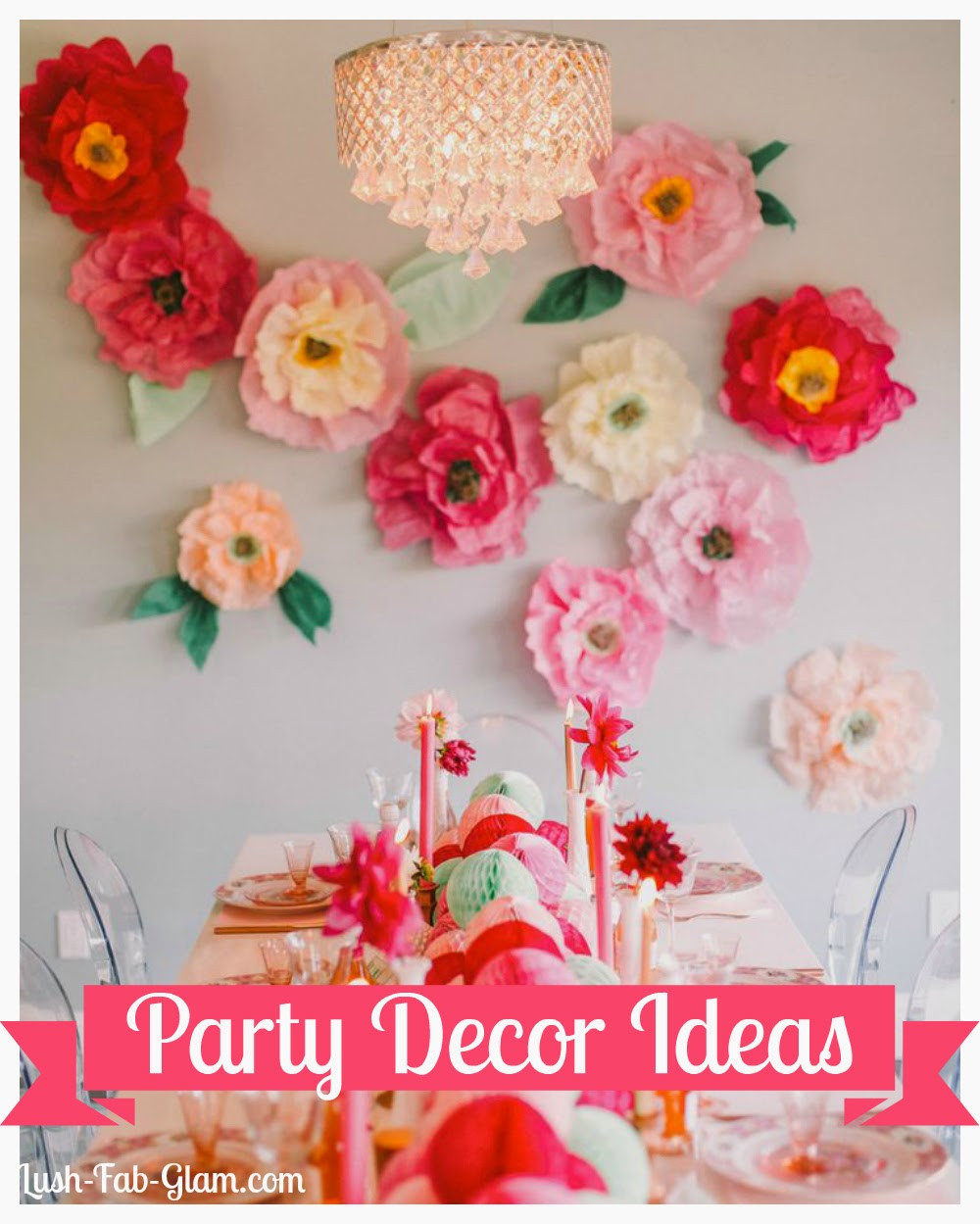 Indoor Summer Theme Party Ideas
 Lush Fab Glam Inspired Lifestyle For The Modern Woman