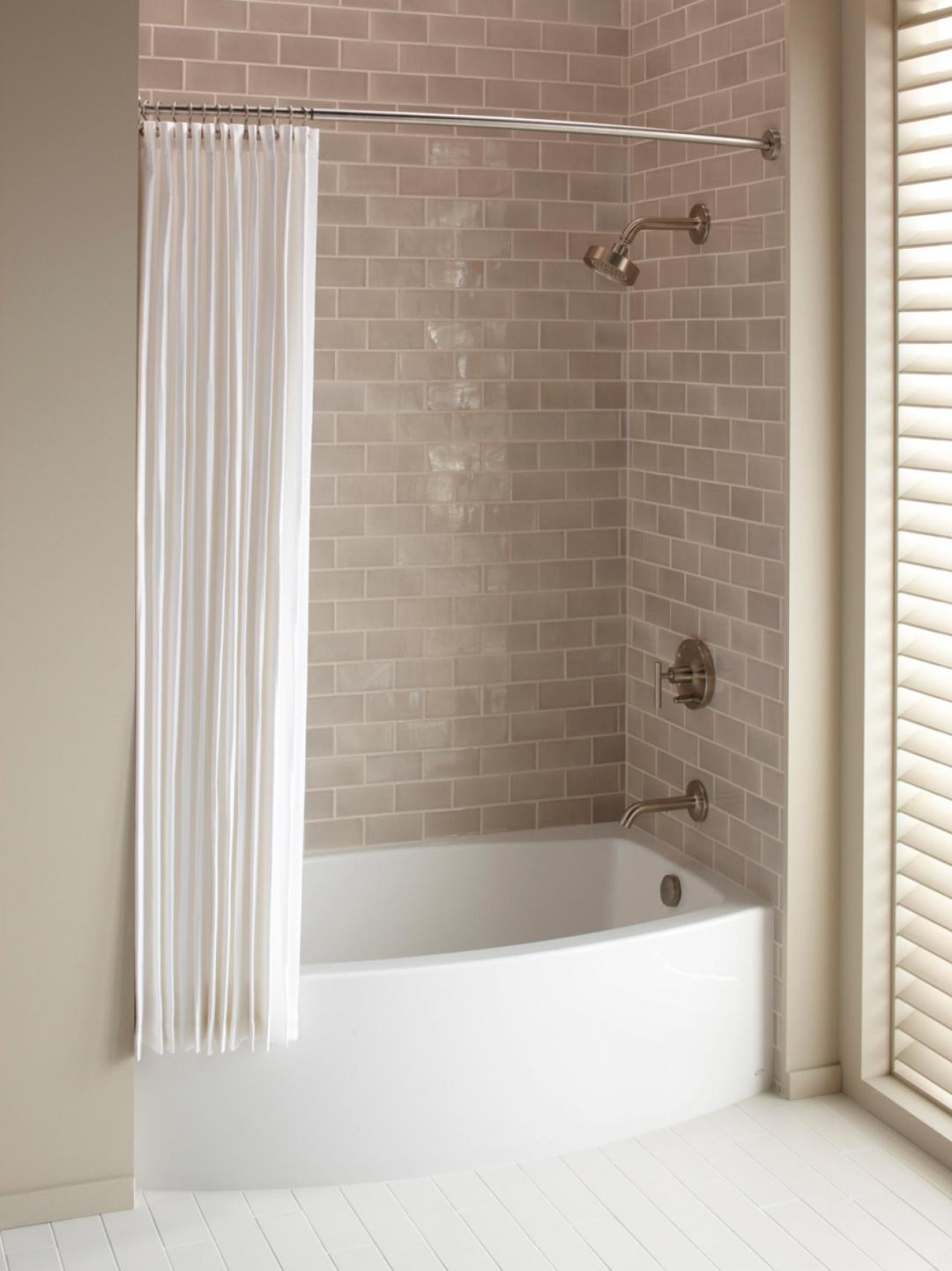 Inexpensive Bathroom Shower Wall Ideas
 Fiberglass Bathtubs And Showers Withseat Prefabricated