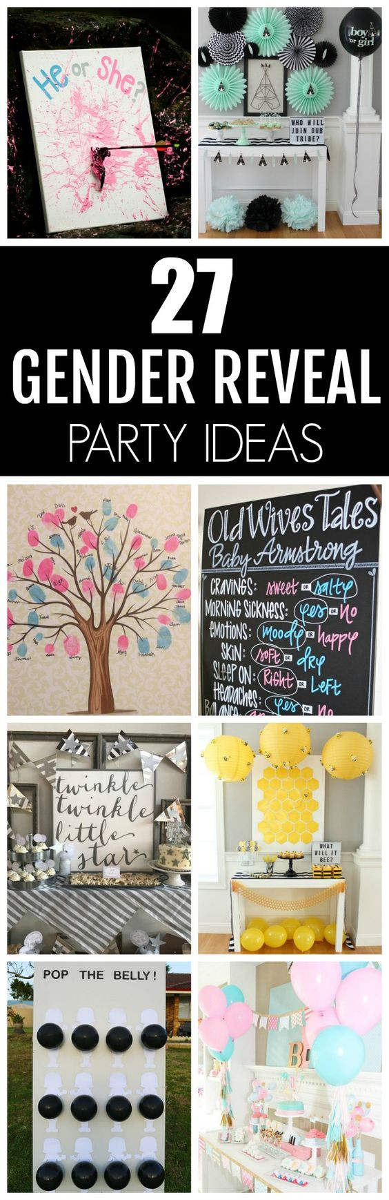 Inexpensive Gender Reveal Party Ideas
 27 Creative Gender Reveal Party Ideas Pretty My Party