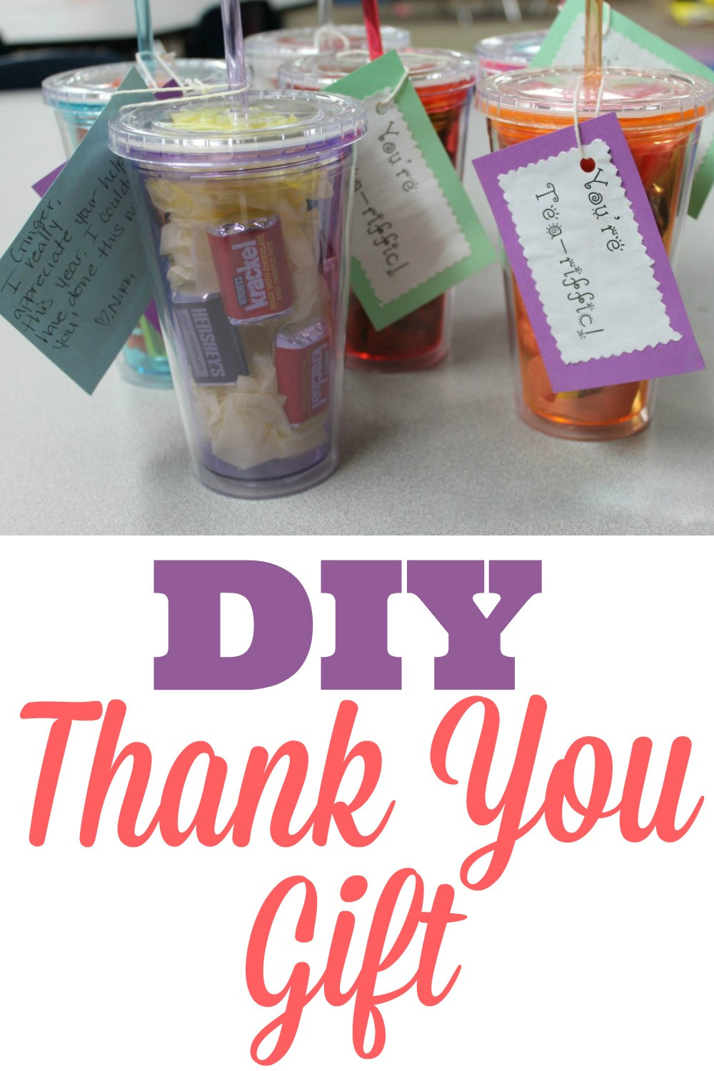 Inexpensive Thank You Gift Ideas For Volunteers
 DIY thank you t for volunteers Simply Sweet Days