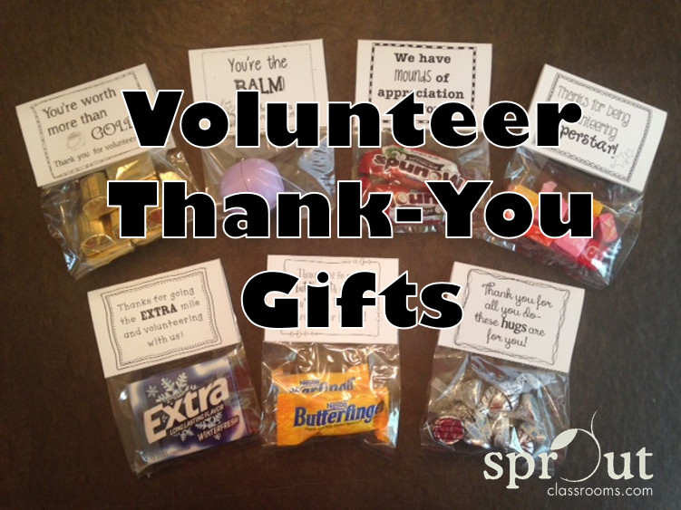 Inexpensive Thank You Gift Ideas For Volunteers
 Volunteer Thank You Gifts Sprout Classrooms