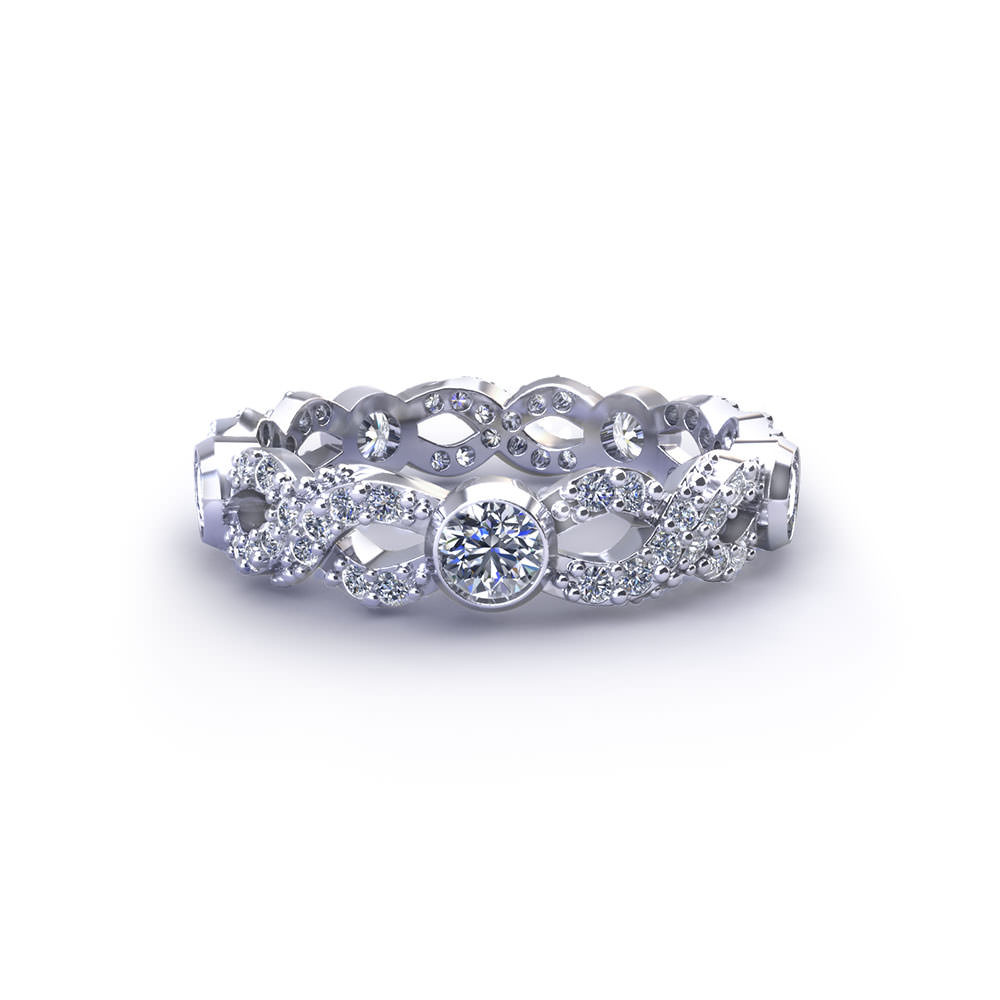 Infinity Wedding Ring
 Diamond Infinity Wedding Ring Jewelry Designs