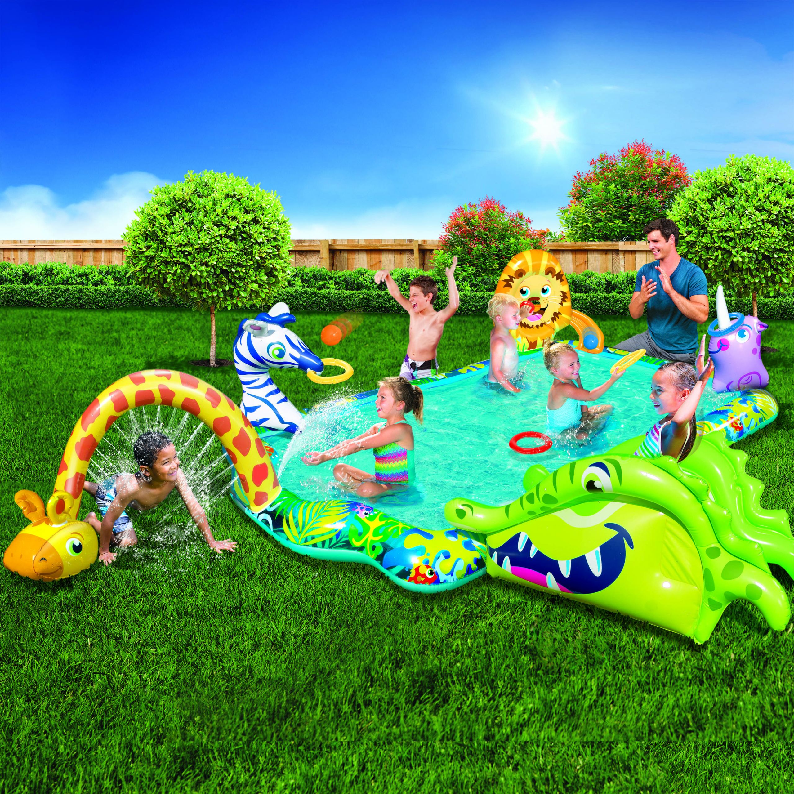 Inflatable Kids Swimming Pool
 Swimming Pool For Kids Outdoor Inflatable Kid Pools