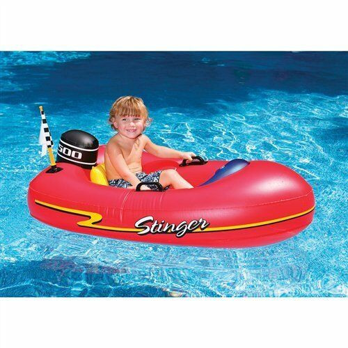 Inflatable Kids Swimming Pool
 Kids Inflatable Speed Boat Ride on Float Swimming Pool Toy