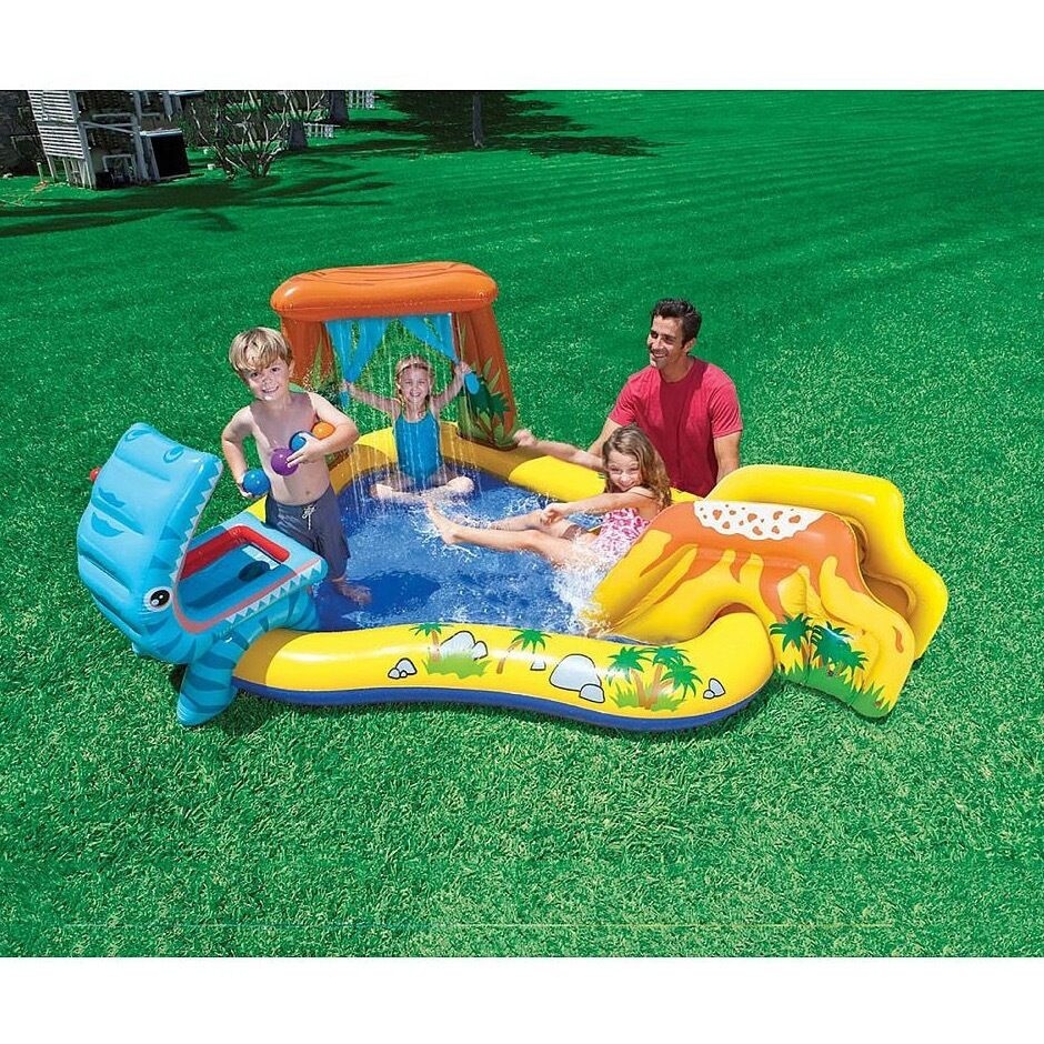 Inflatable Kids Swimming Pool
 Inflatable Kids Swimming Pool Water Slide Park Play Center