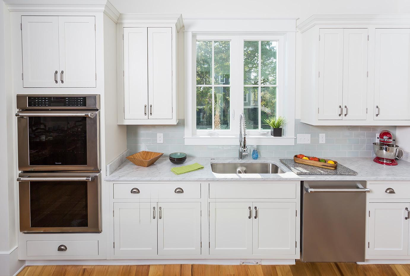 Inset Kitchen Cabinet
 Luxury South Carolina Home features Inset Shaker Cabinets