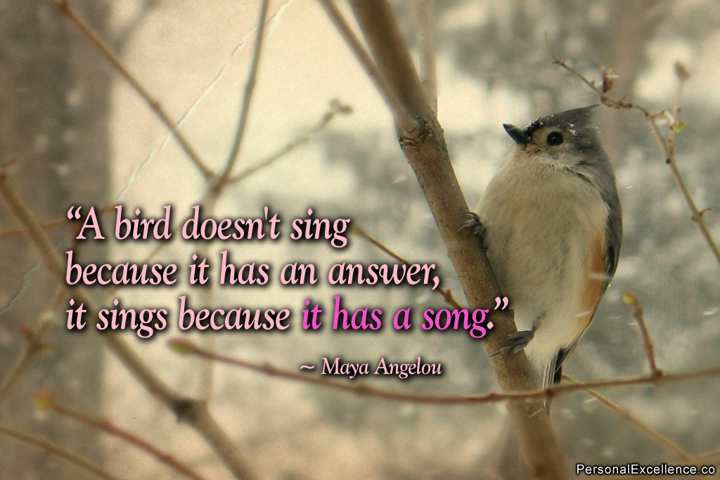 Inspirational Bird Quotes
 Inspirational Quotes About Birds QuotesGram