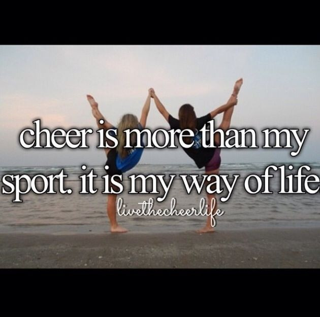 Inspirational Cheer Quotes
 Famous Cheerleading Quotes QuotesGram