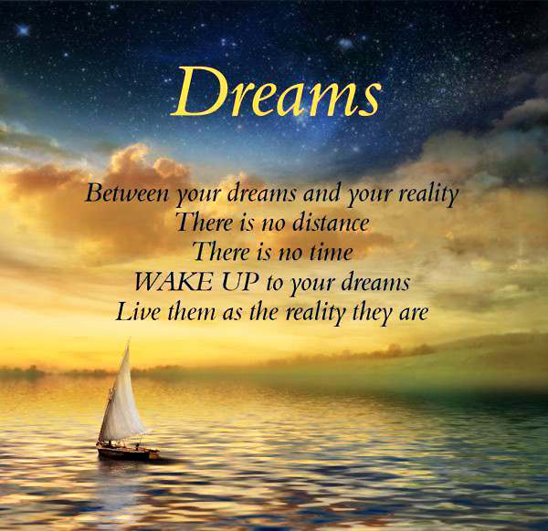 Inspirational Dreams Quotes
 Quotes About Dreams And Reality QuotesGram