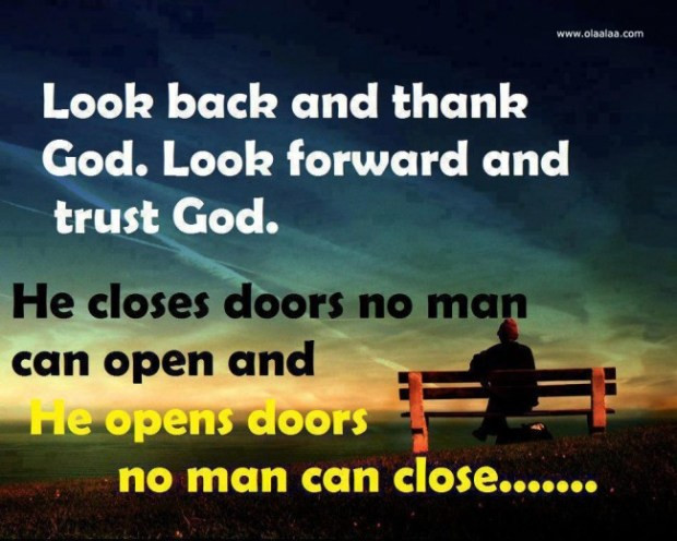 Inspirational God Quotes
 Closed Doors