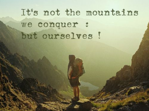 Inspirational Mountaineering Quotes
 16 best Mountains & Mountaineering Quotes images on