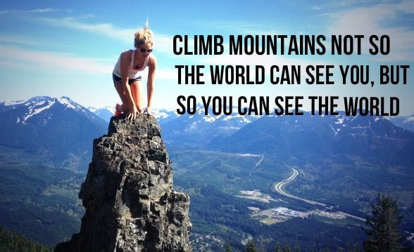 Inspirational Mountaineering Quotes
 Quotes About Hiking Climbing & Mountaineering