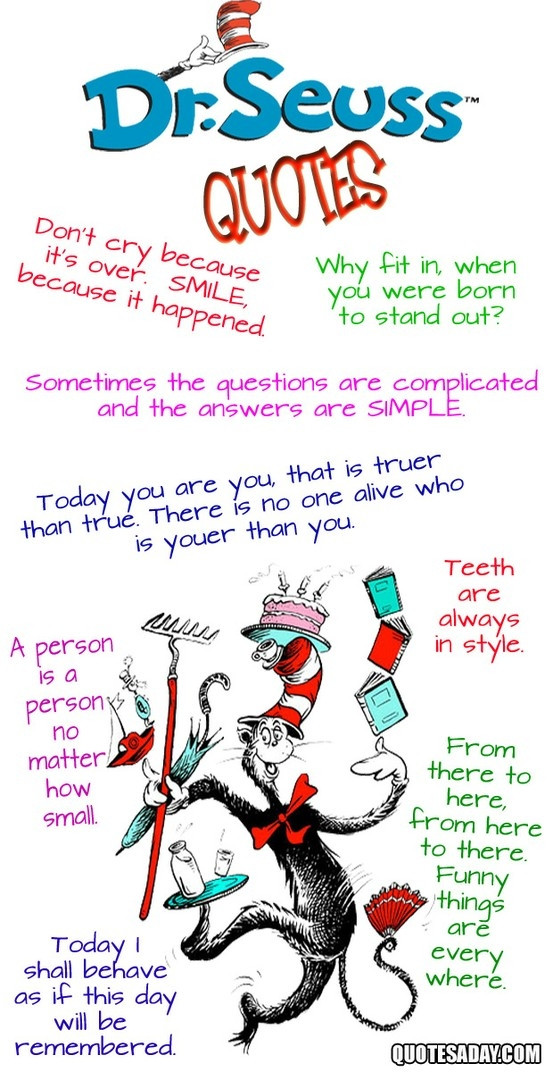 Inspirational Quote Dr Seuss
 Dr Seuss Retirement Quotes QuotesGram