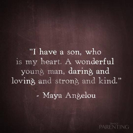 Inspirational Quote For My Son
 Two very special someone sons