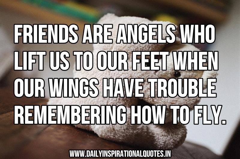 Inspirational Quotes About Friendship
 Inspirational Quotes About Angels QuotesGram