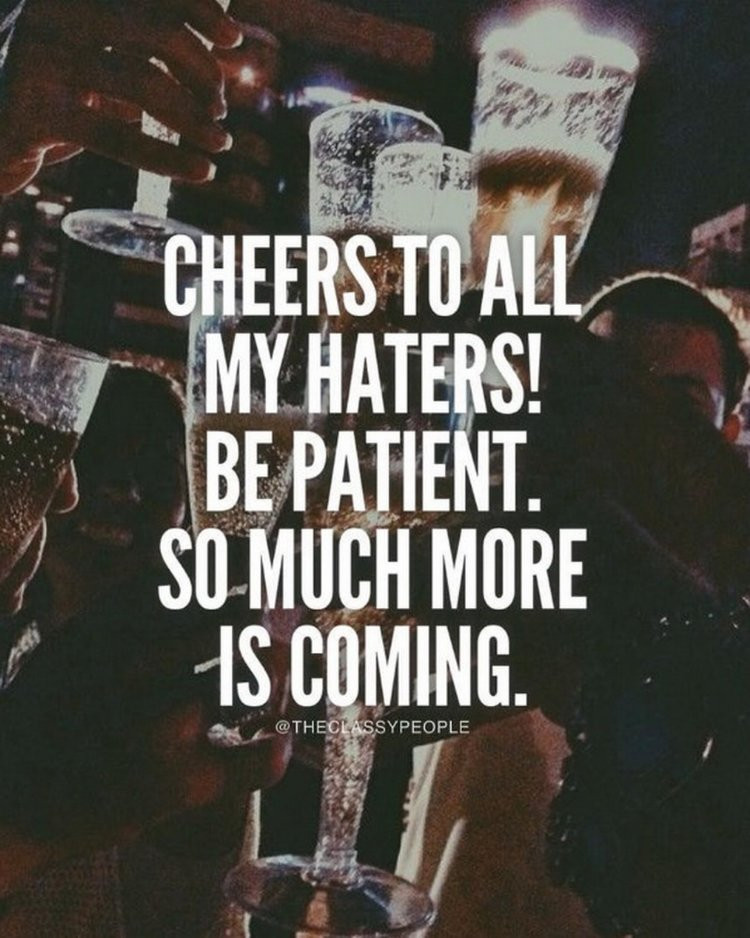 Inspirational Quotes About Haters
 50 Positive Motivational Inspiring Quotes For Success