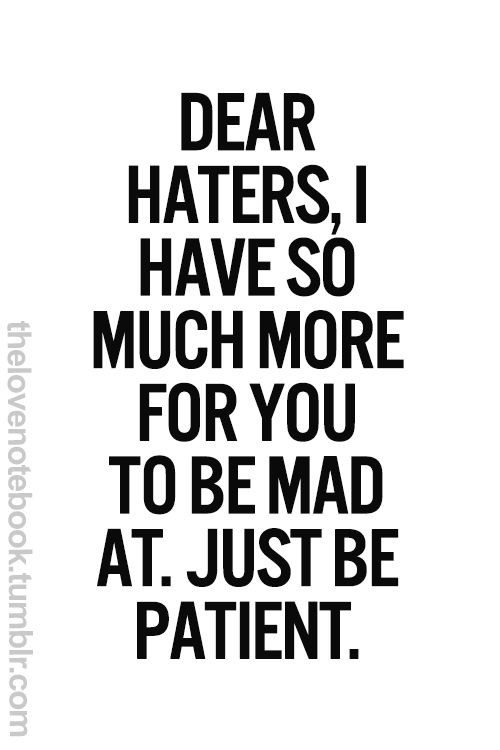 Inspirational Quotes About Haters
 Motivational Quotes About Haters QuotesGram