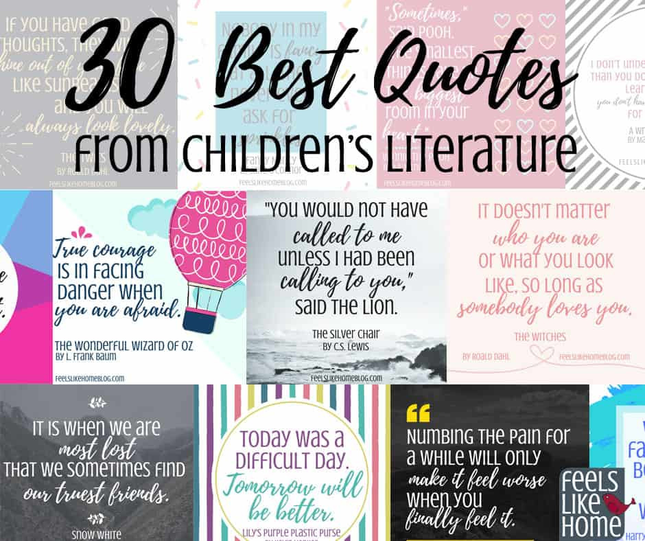 Inspirational Quotes Children Books
 30 Best Quotes From Our Favorite Children s Books