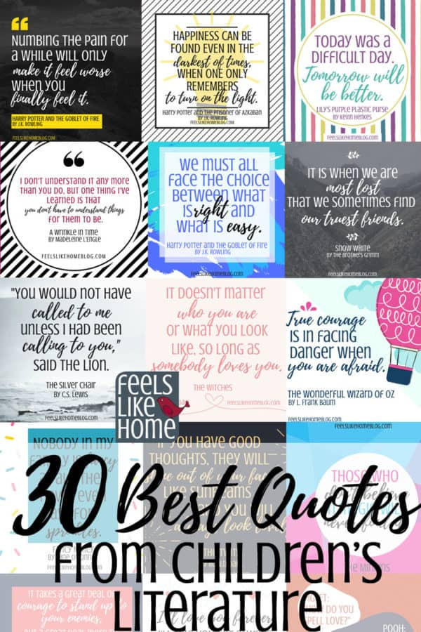 Inspirational Quotes Children Books
 30 Best Quotes From Our Favorite Children s Books