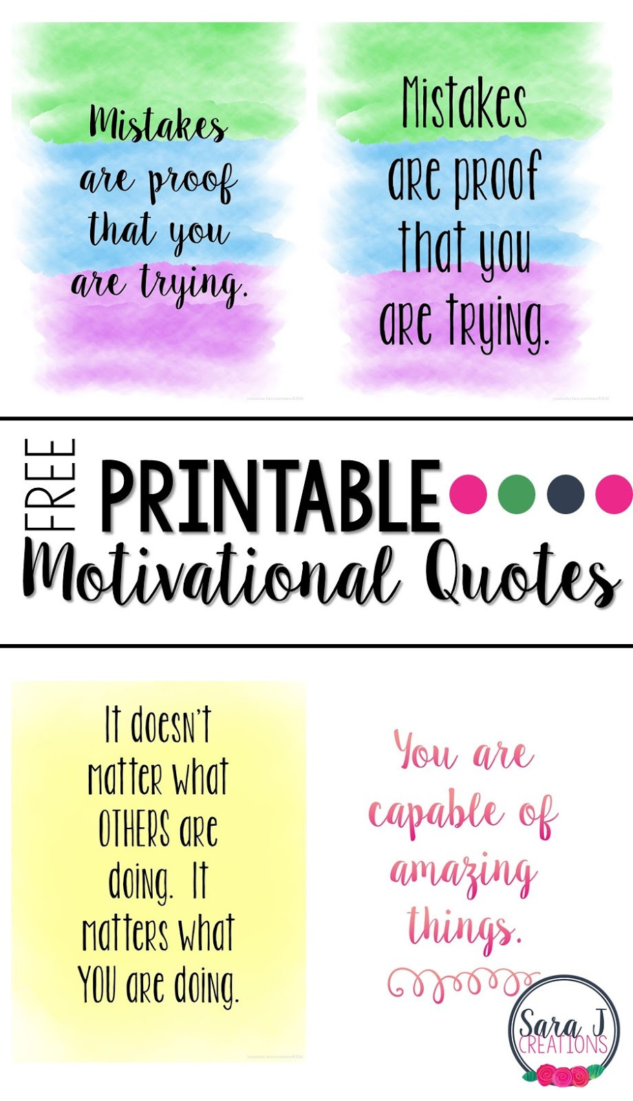 Inspirational Quotes For Students
 Get Motivated Free Printable Quotes