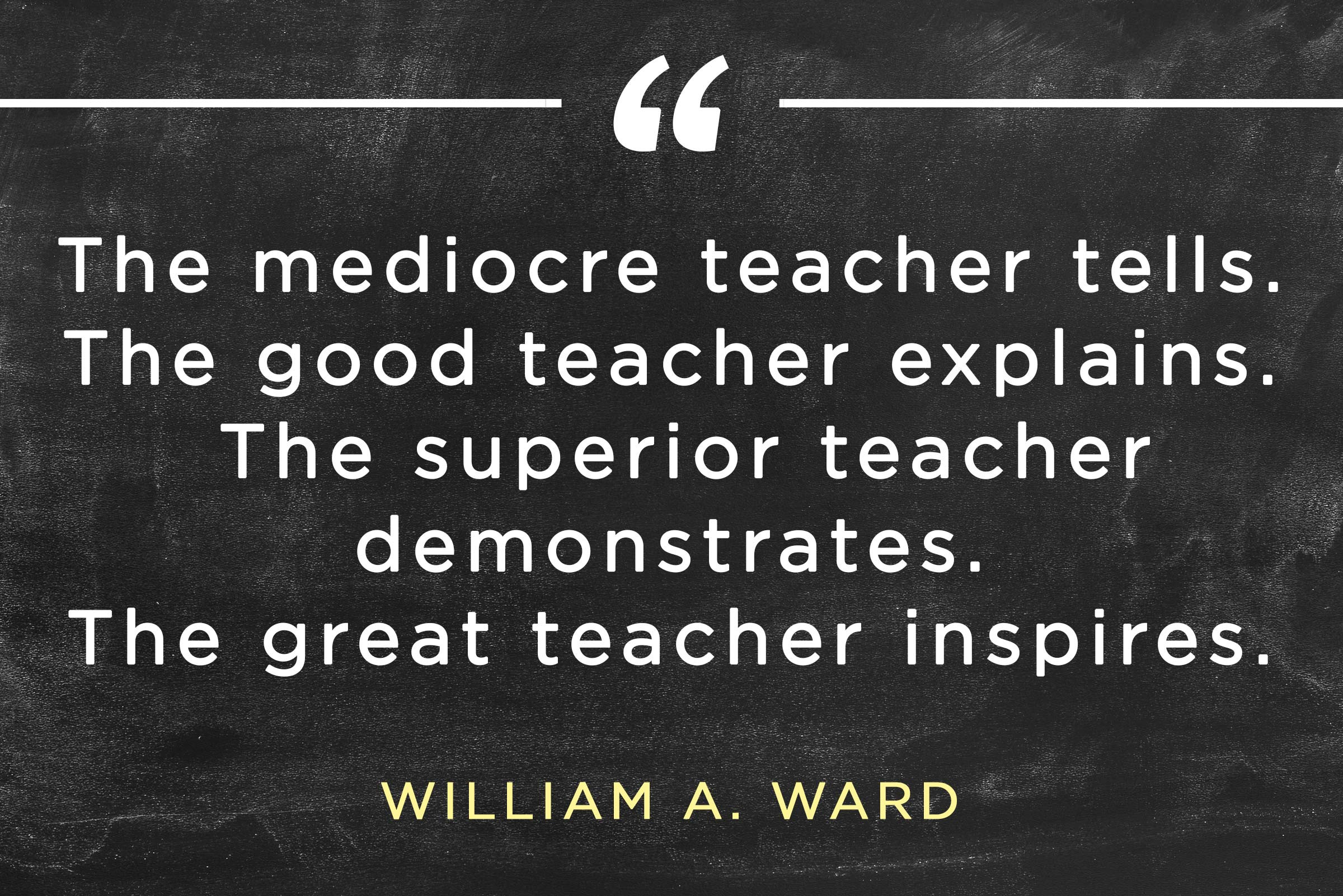 Inspirational Quotes For Teachers
 Inspirational Teacher Quotes