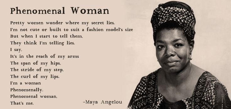 Inspirational Quotes Maya Angelou
 Phenomenal Woman Maya Angelou Quotes QuotesGram