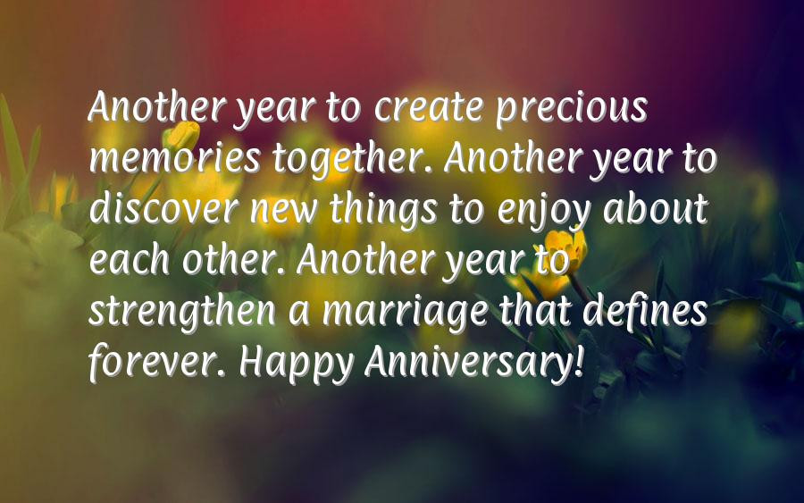 Inspirational Quotes Wedding Anniversary
 First Wedding Anniversary Wishes for Husband
